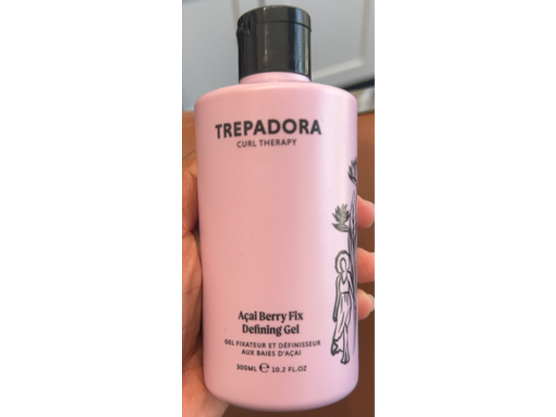 Trepadora Curl Therapy Defining Gel, Acai Berry Fix, 10.2 fl oz/300 mL