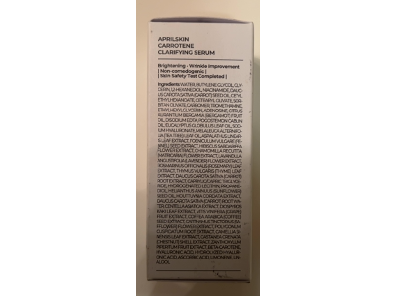 Aprilskin Carrotene Clarifying Serum, 1.25 fl oz/37 mL