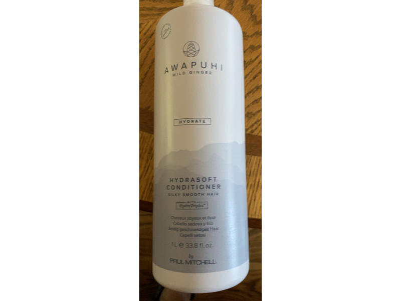 Paul Mitchell Awapuhi Wild Ginger Hydra Soft Conditioner, Hydra Triplex, 33.8 fl oz/1 L