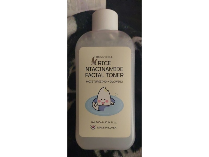 Bonnyhill Rice Niacinamide Facial Toner, 10.14 fl oz/300 mL