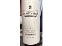 Dandymen Men 3-in-1 Wash, Tobacco Vanilla, 16 fl oz/475 mL - Image 3