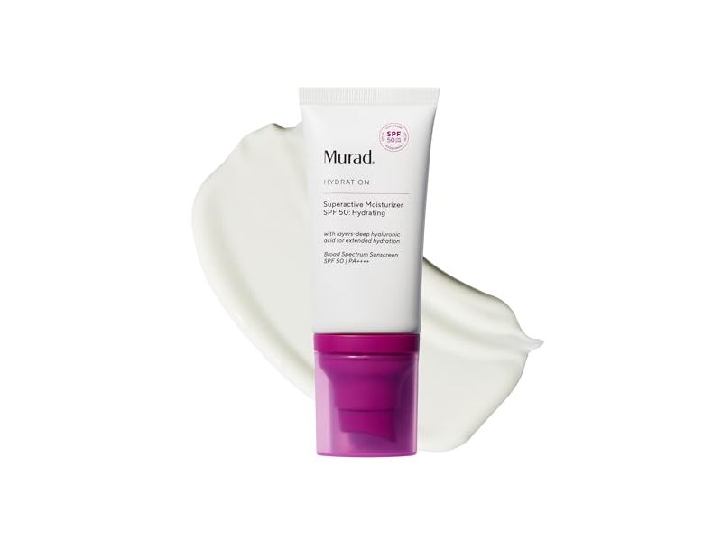 Murad Hydration Superactive Moisturizer, SPF 50 PA++++, 1.7 fl oz/50 mL