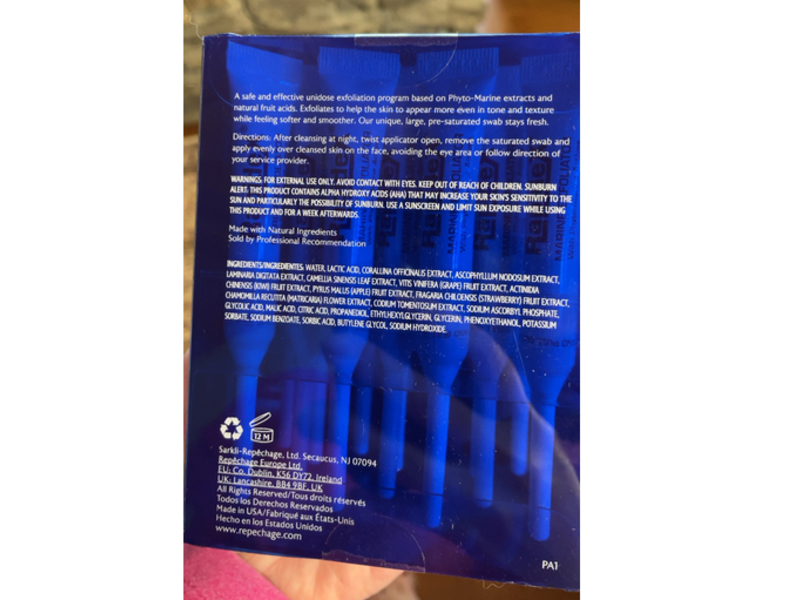 Repechage Rapidex Marine Exfoliator, 0.05 fl oz/1.5 mL, 14 Count