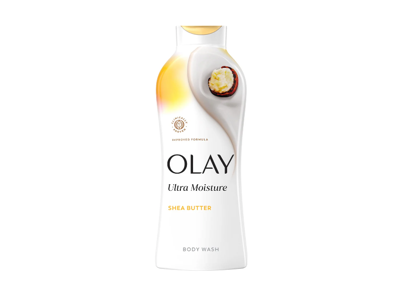 Olay Ultra Moisture Body Wash, Shea Butter, 22 fl oz/650 mL