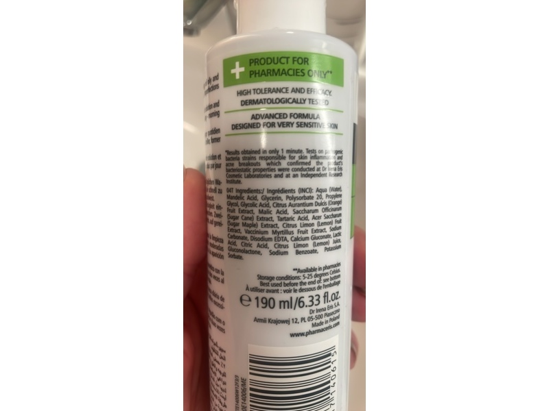 Pharmaceris T-Zone Oily & Acne Skin Solution, 6.33 fl oz/190 mL