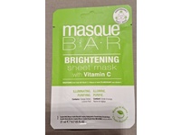 Masque Bar Brightening Sheet Mask, Vitamin C, 0.7 fl oz/21 mL - Image 3
