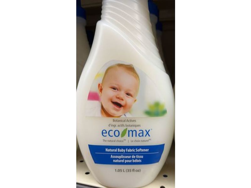 Eco Max Natural Baby Fabric Softener, 35 fl oz/1.05 L