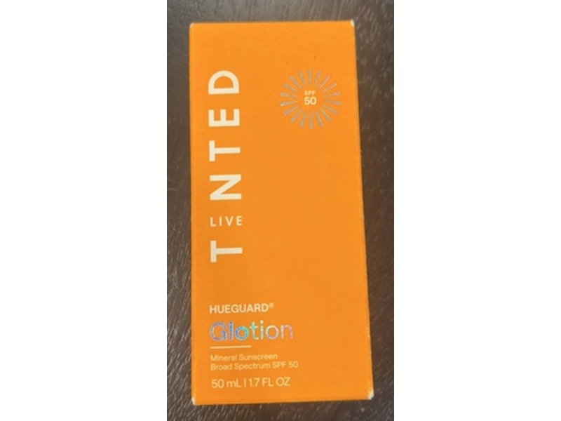 Live Tinted Hueguard Glotion Mineral Sunscreen, SPF 50, Light Medium, 1.7 fl oz/50 mL