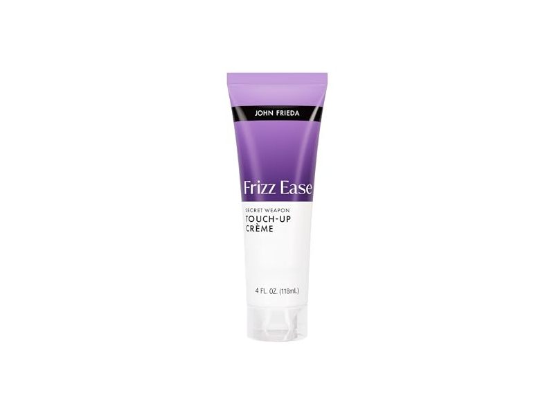 John Frieda Secret Weapon Touch-Up Cream Anti Frizz Hair Smoothing Cream, Frizz Ease , 4 fl oz/118 mL