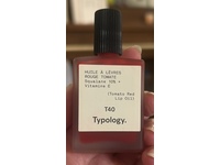 Typology T40 Red Lip Oil, Rouge Tomato, Squalane 10% + Vitamin E, 15 mL - thumbnail 2