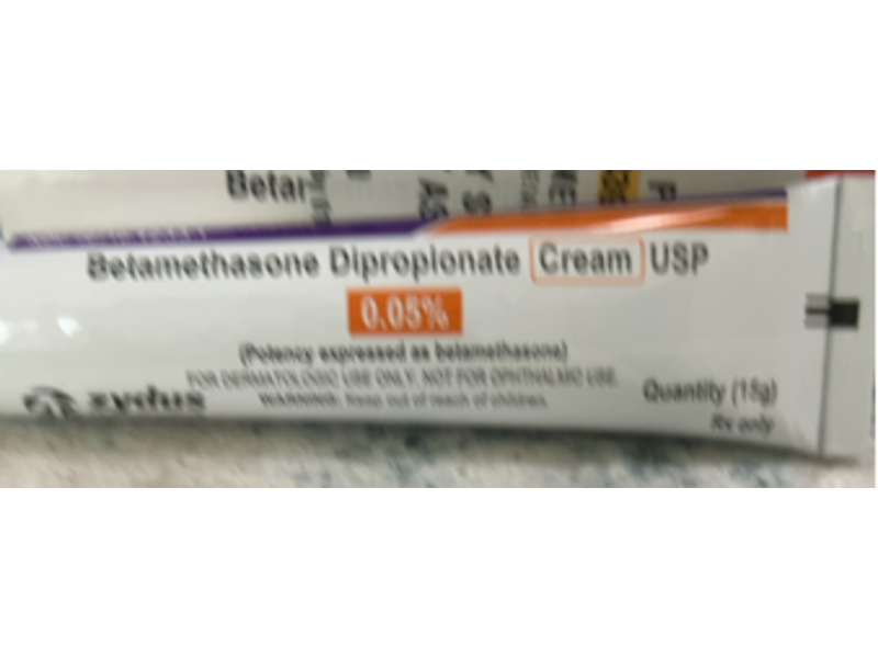 Betamethasone Dipropionate Cream 0.05%, 15 g, Zydus (Rx)