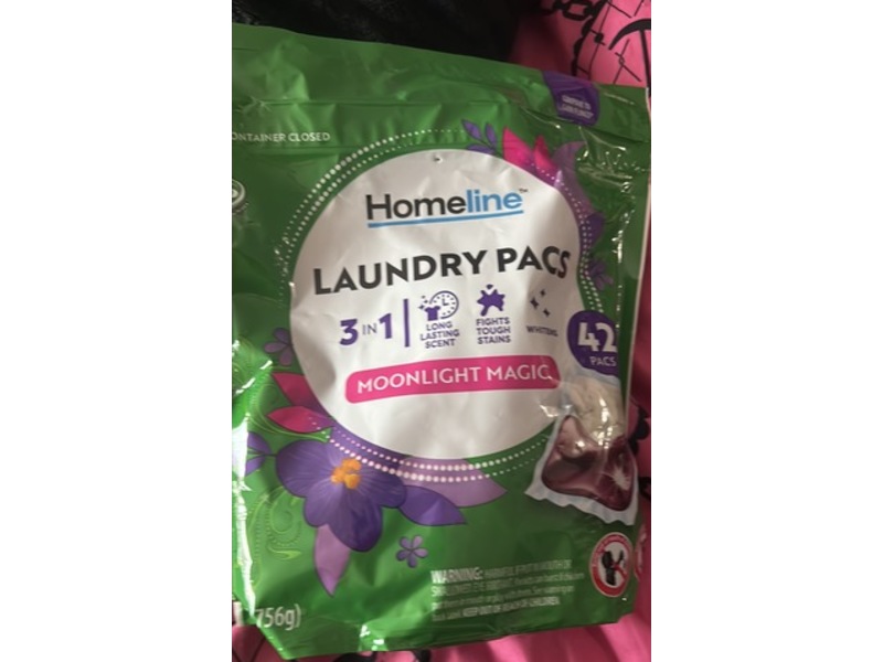 Homeline Laundry Pacs, Moonlight Magic, 26.6 fl oz/756 g, 42 Count