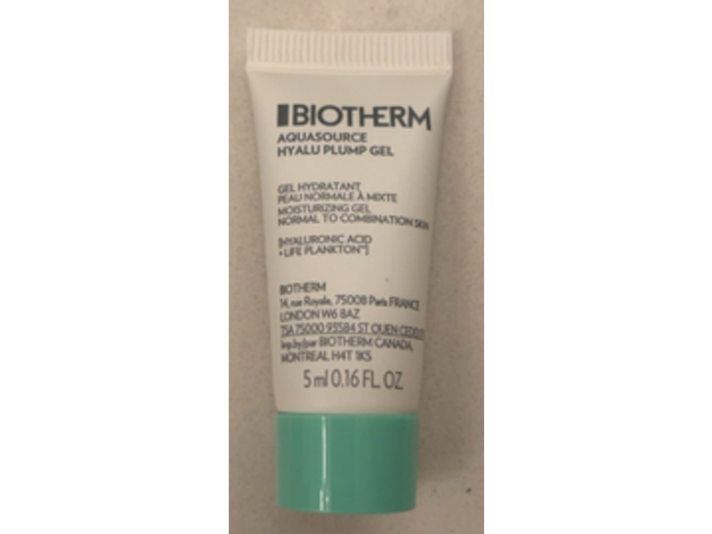 Biotherm Aquasource Hyalu Plump Gel, 0.16 fl oz/5 mL