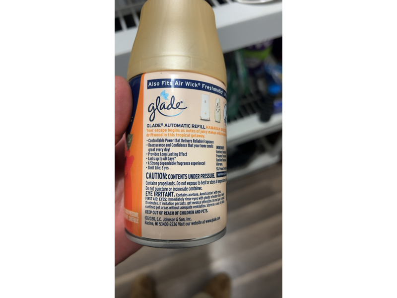 Glade Automatic Spray Refill, Hawaiian Breeze, 6.2-oz. 6 pack
