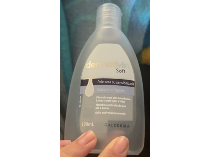 Dermotivin Soft Facial Liquid Soap, Galderma, 120 mL