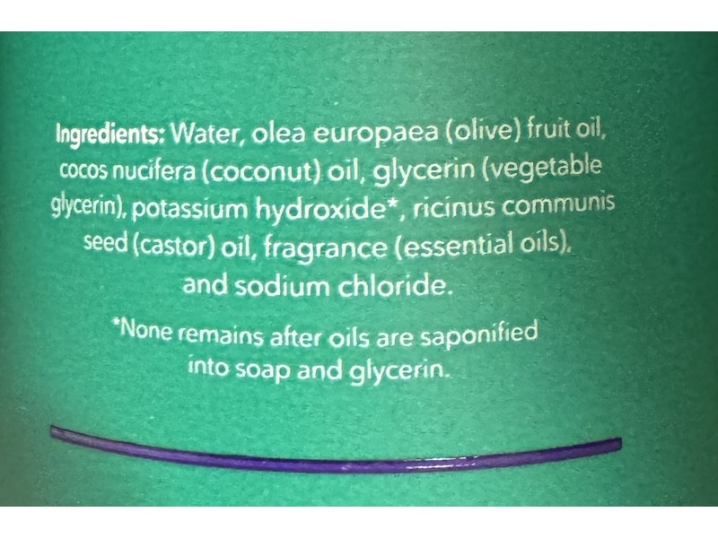 Zum Plant-Based Body Wash, Lavender Mint, 16 fl oz/473 mL