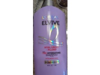 L'Oreal Paris Elvive Hyaluron + Plump Hydrating Shampoo, Hyaluronic Acid, 40 fl oz/1.18 L - thumbnail 2