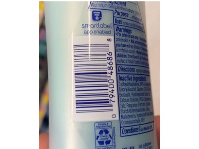 Degree Antiperspirant Deodorant, Lavender & Waterlily, 2.6 oz/74 g, Pack Of 4