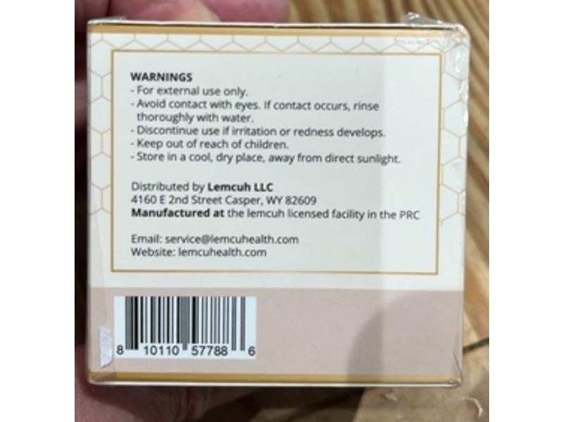 Lemcuh Whipped Beef Tallow & Honey Balm, 2.11 oz/60 g