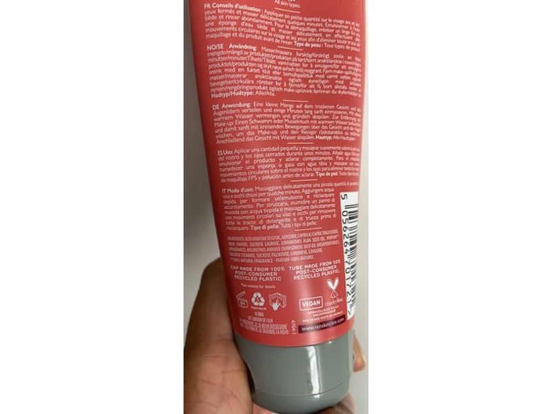 Ren Clean Skincare Perfect Canvas Clean Jelly Oil Cleanser, 3.3 fl oz/100 mL