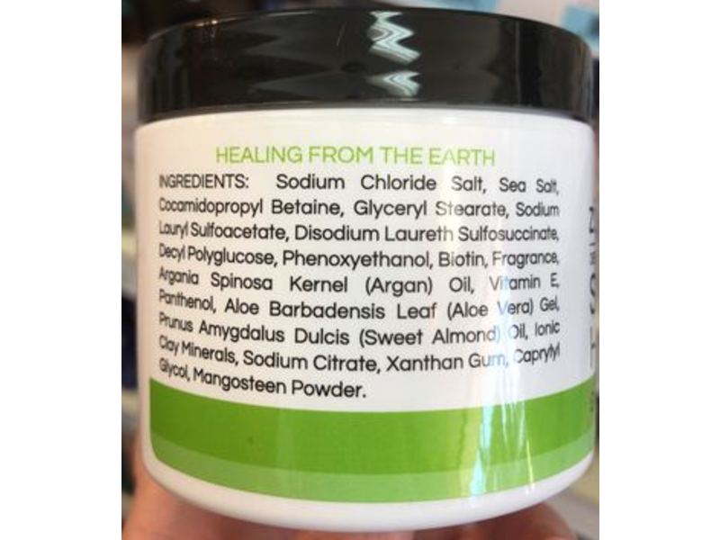 Zion Health Deep Cleansing Scalp & Hair Scrub, Green Apple, 4 oz/113 g