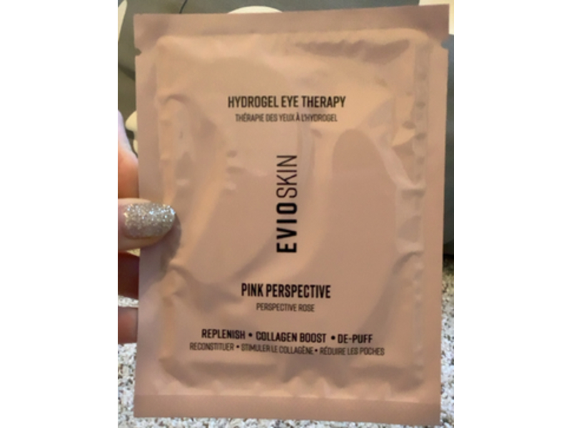 Evio Beauty Hydrogel Eye Therapy, Perspective Rose, 1 Pair