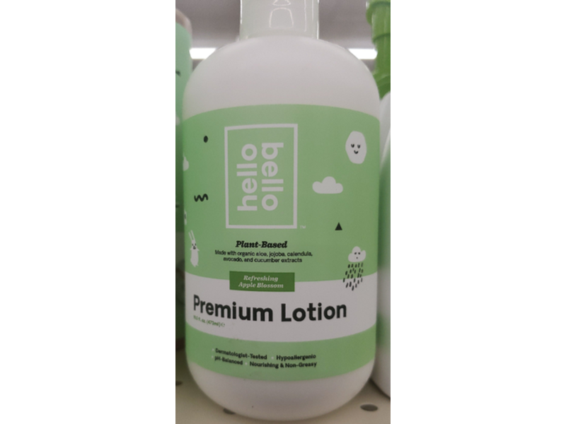 Hello Bello Premium Lotion, Refreshing Apple Blossom,16.0 fl oz/473 mL
