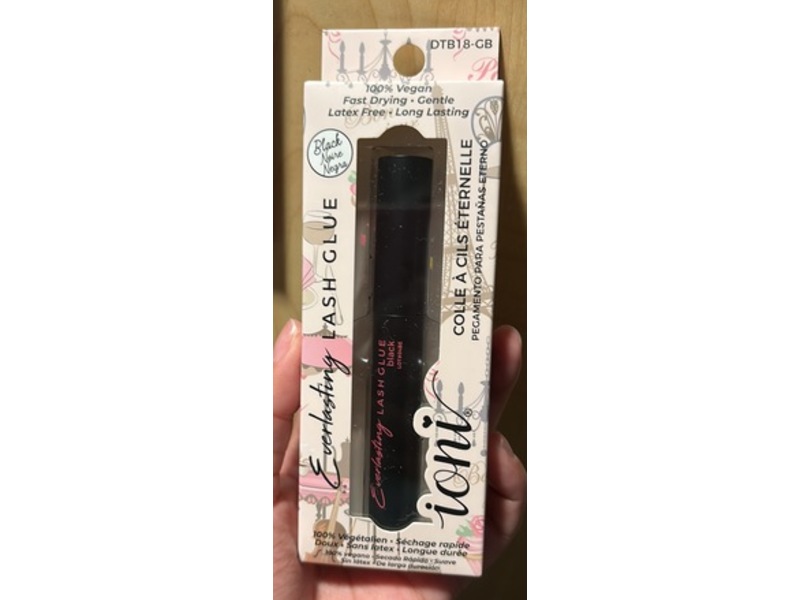 ioni Everlasting Lash Glue, Black, 0.10 fl oz/3 mL