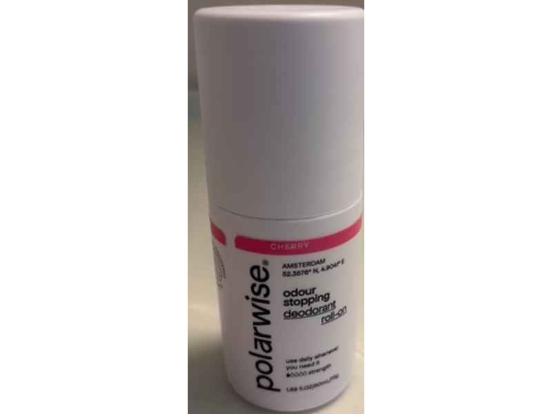 Polarwise Odour Stopping Deodorant, Cherry, 1.69 fl oz/50 mL