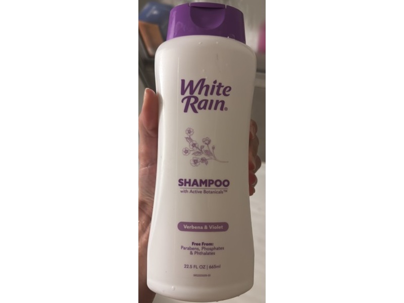 White Rain Shampoo, Verbena & Violet, 22.5 fl oz/665 mL