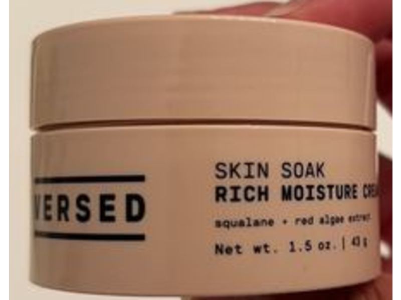 Versed Skin Soak Rich Moisture Cream, 1.5 oz/43 g