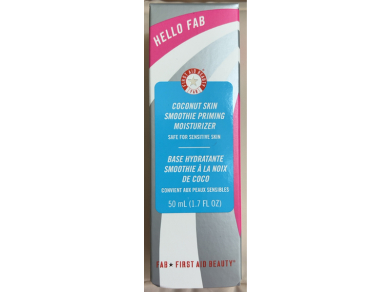 First Aid Beauty Coconut Skin Smoothie Priming Moisturizer, 1.7 fl oz/50 mL