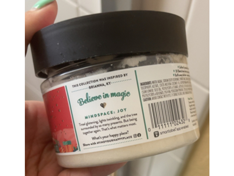 Find Your Happy Place Scrub Souffle, Nutmeg And Sweet Cream, 10 oz