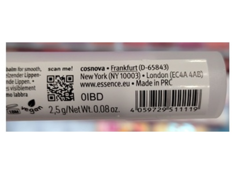 Essence Juicy Bomb Glossy Butter Balm, 06 Wake Me Up Before You Coco, 0.08 oz/2.5 g