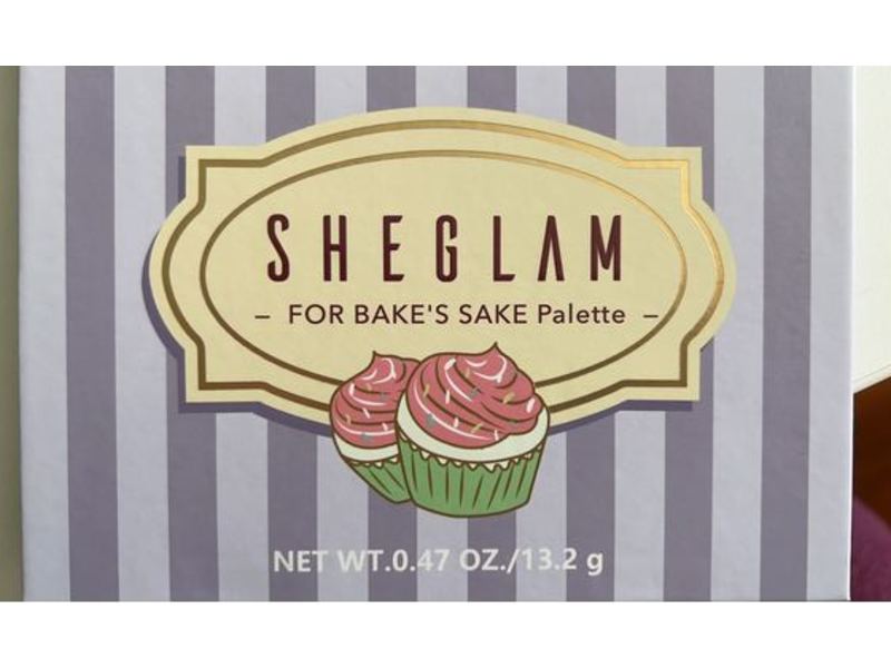 Sheglam Eye Shadow Palette, For Bake's Sake Palette, 0.47 oz/13.2 g
