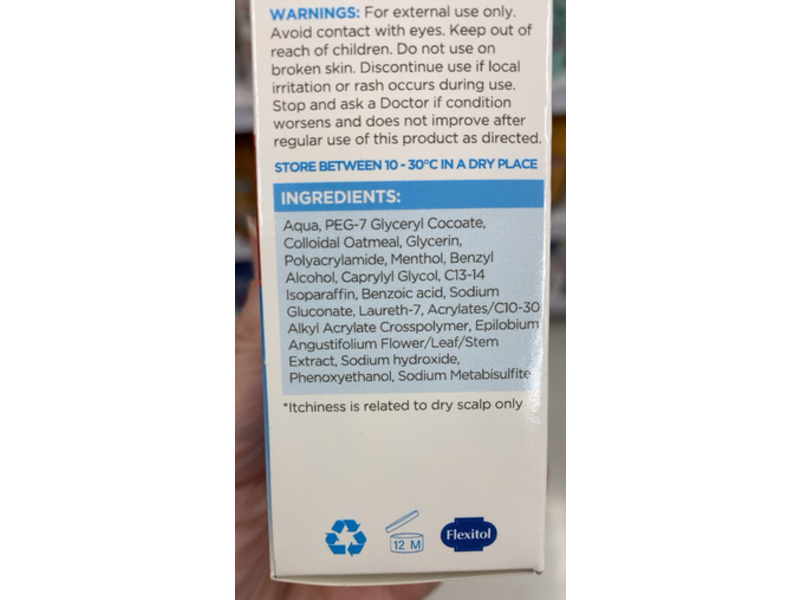 Flexitol Scalp Relief Serum, 60 mL