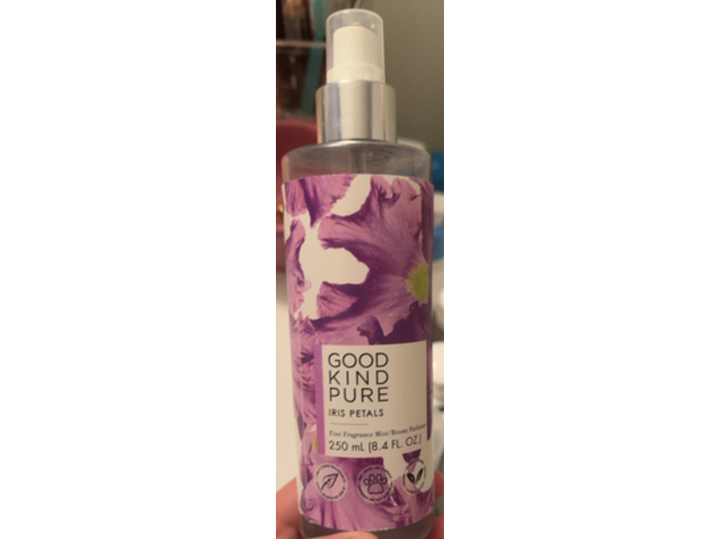 Good Kind Pure Fine Fragrance, Iris Petals, 8.4 fl oz/250 mL