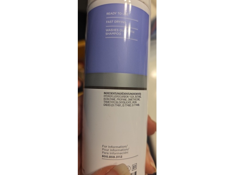 Ion Root Cover Temporary Hair Color, Dark Brown, 2 oz/72 mL