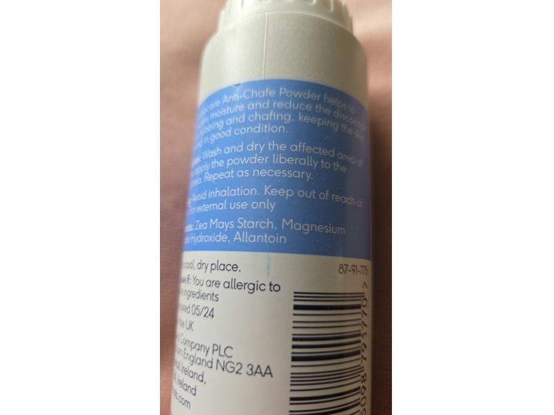 Boots Derma Care Anti-Chafe Powder, 100 g