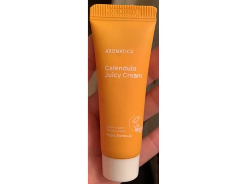 Aromatica Calendula Juicy Cream, 0.7 oz/20 g