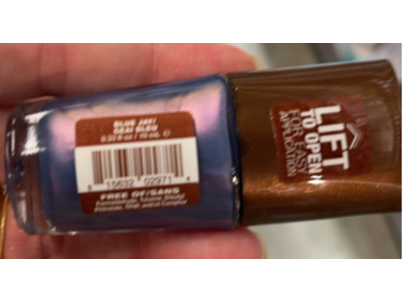 Mineral Fusion Nail Polish, Blue Jay, 0.33 fl oz