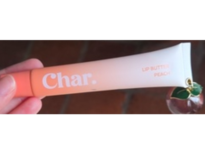 Char Lip Butter, Peach, 1.5 mL