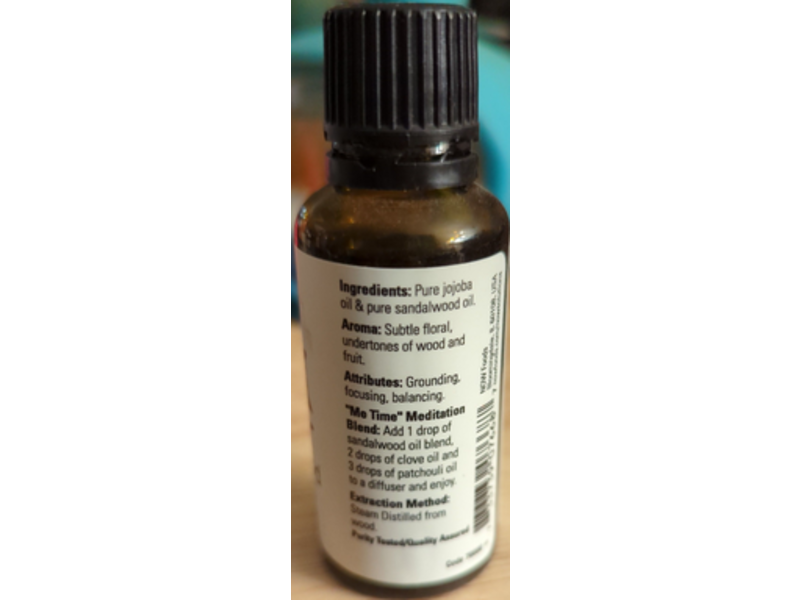 Now Essential Oils, Sandalwood, 1 fl oz/30 mL