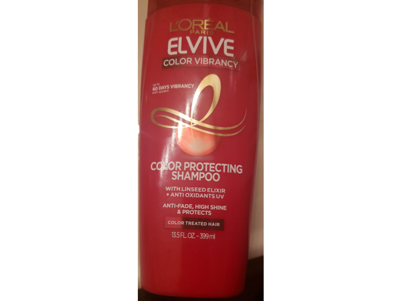 L'Oreal Paris Color Protecting Shampoo, 13.5 fl oz/399 mL