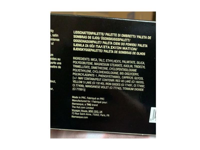 Illamasqua Unveiled Artistry Eye Shadow Palette, 0.03 oz