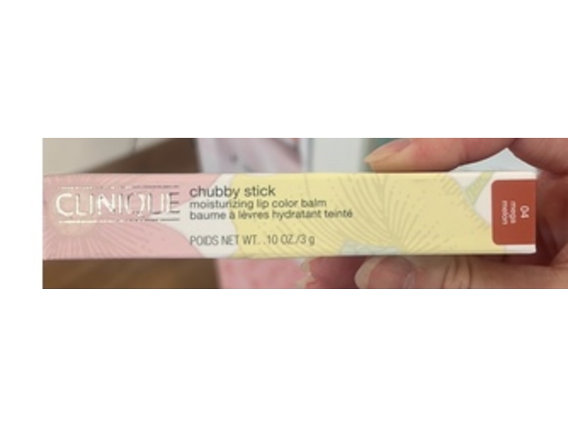 Clinique Chubby Stick Moisturizing Lip Color Balm, 04 Mega Melon, 0.10 oz/3 g