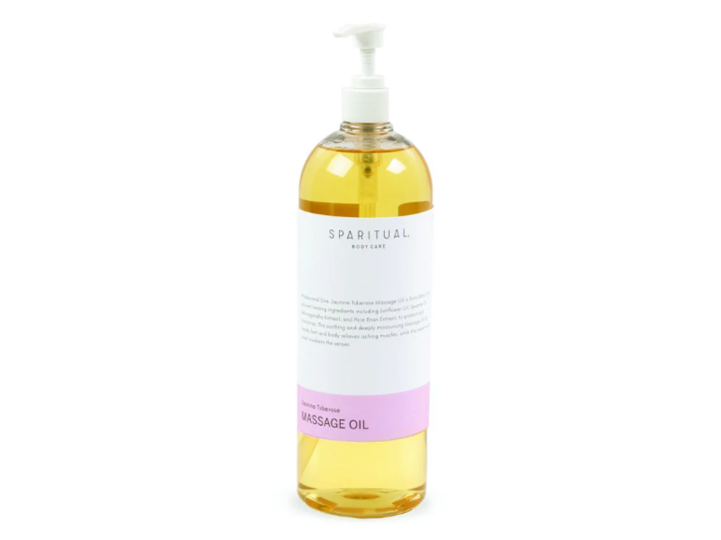 Spiritual Massage Oil, Jasmine Tuberose, 33 fl oz/976 mL