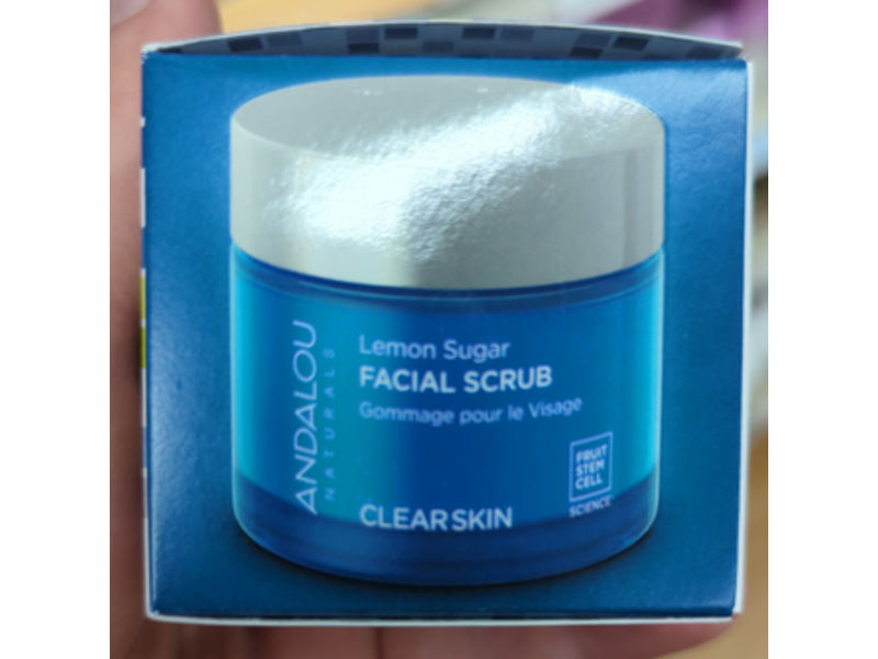 Andalou Naturals Facial Scrub, Lemon Sugar