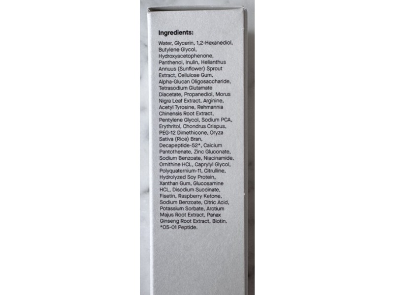 One Skin Os-01 Hair Peptide Scalp Serum, 1.7 fl oz/50 mL