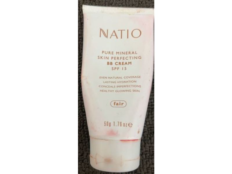 Natio Skin Perfecting BB Cream, Fair, SPF 15, 1.7 oz/50 g